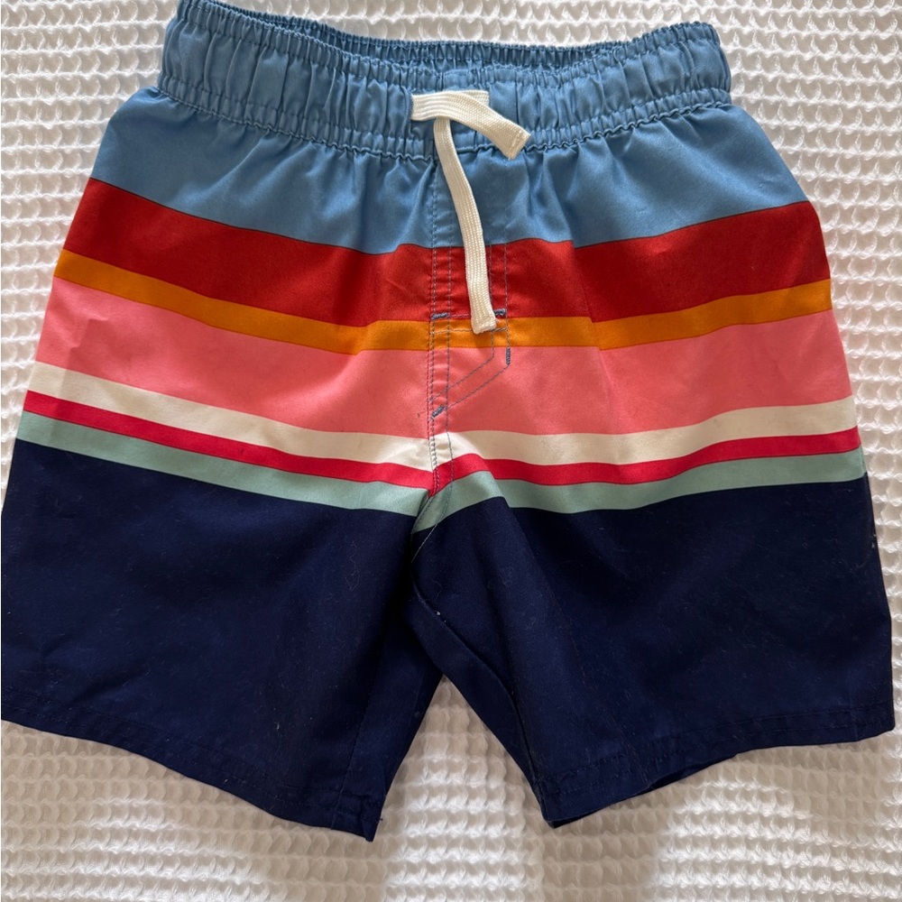 Colorful Striped Kids Shorts